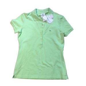 BNWT Lacoste Pique stretch polo size 8